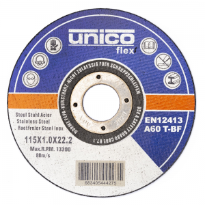 Trennscheibe Ø 115 x 1.0 x 22 mm (50 Stück)
